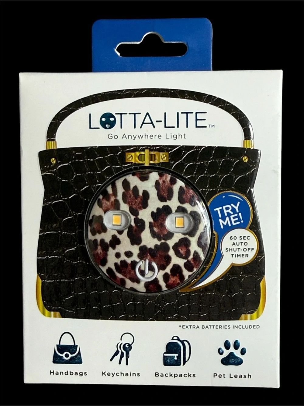 LOTTA-LITE Leopard Print Go Anywhere Light!